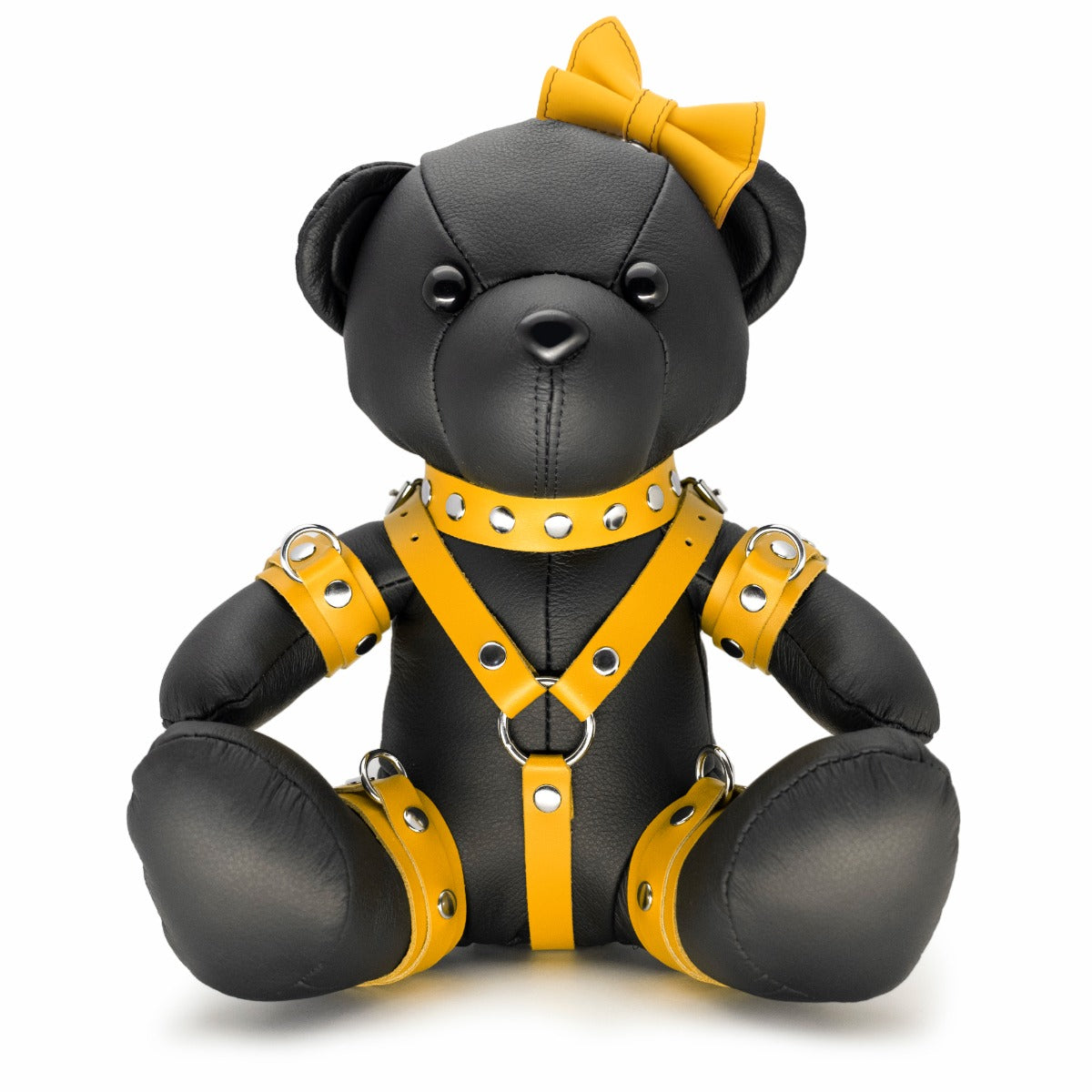 Leather Femme Bear Yellow