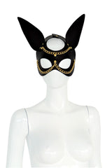 Leather Couture Bunny Mask