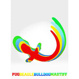 Oxballs - Beagle Tail Tie-Dye Purebred