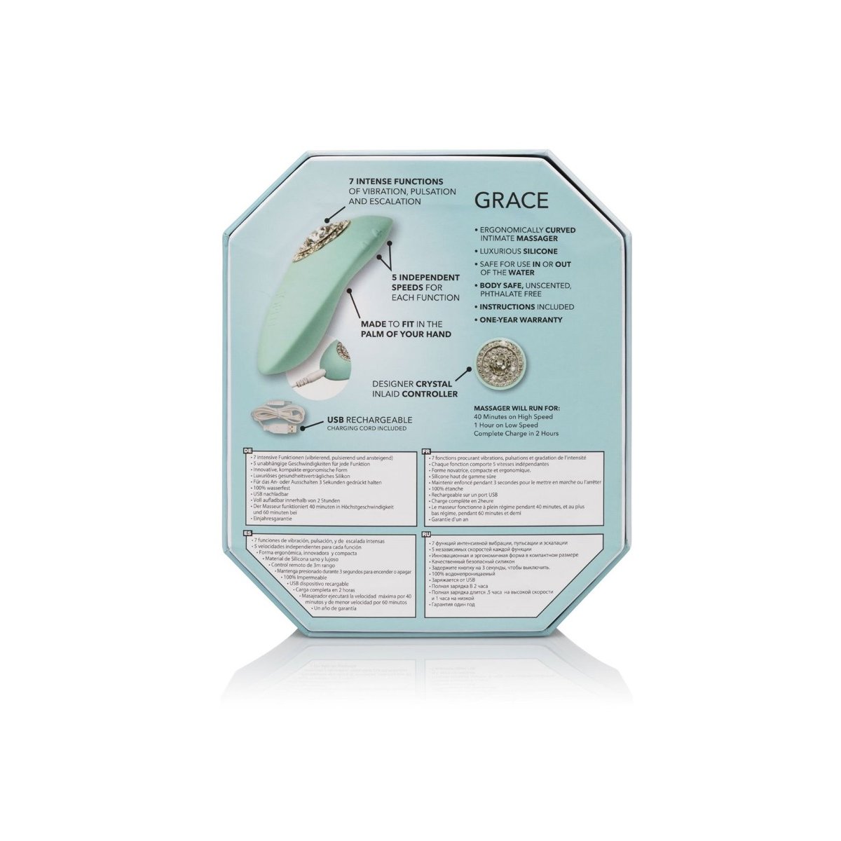Jopen Pave Grace Clit Massager Vibrator