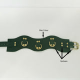 Wide Strap Posture Collar-Unlined Raw (M2O)