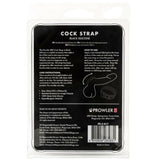 Prowler Black Silicone Cock Strap
