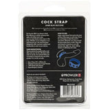 Prowler Dark Blue Silicone Cock Strap