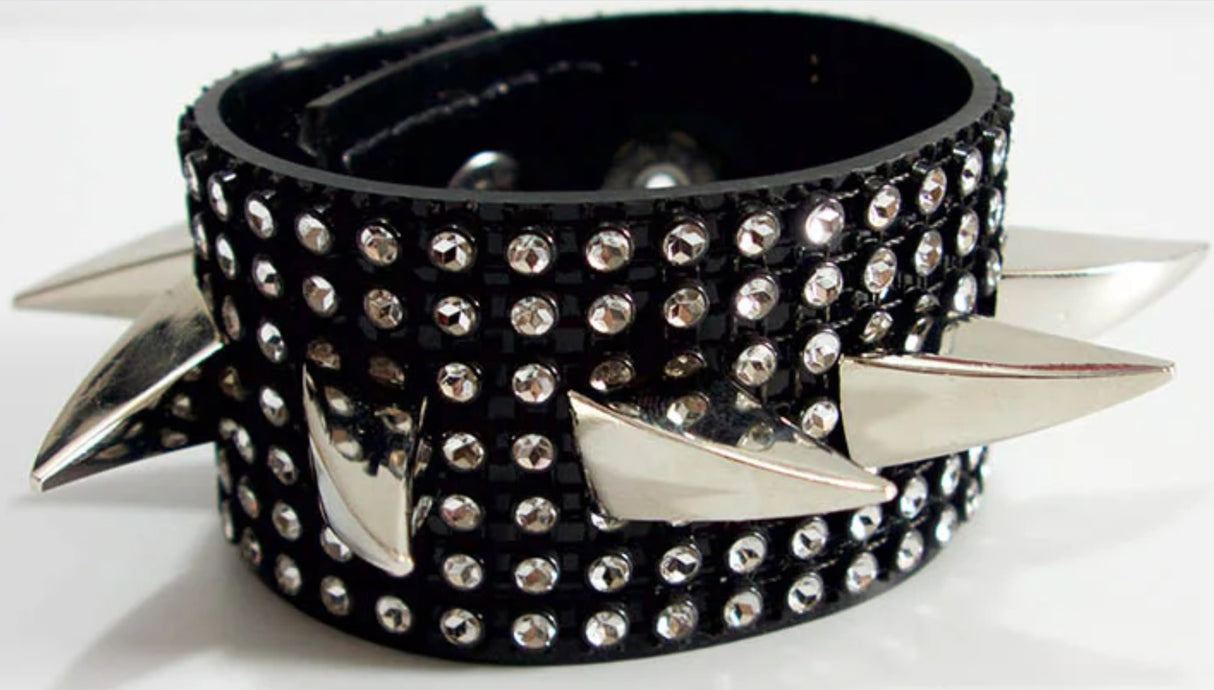 Bangle-Diamante And Claws