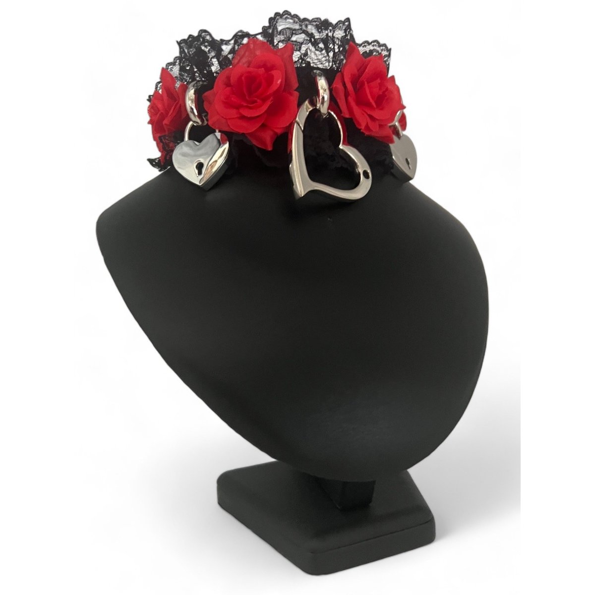 Choker-Love 'Em And Leave 'Em Black & Red