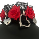 Choker-Love 'Em And Leave 'Em Black & Red