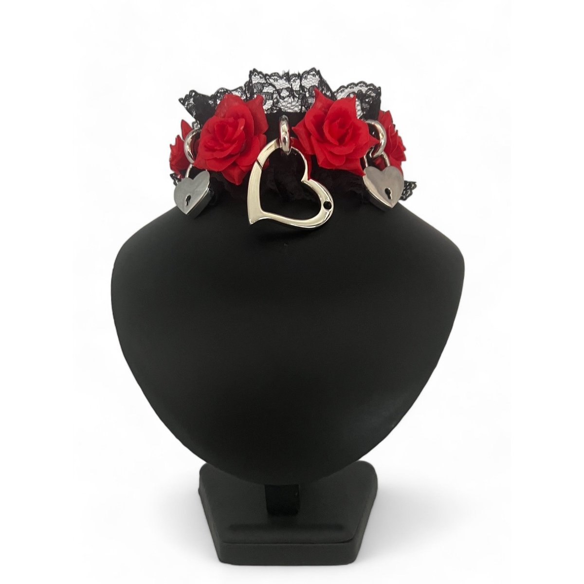 Choker-Love 'Em And Leave 'Em Black & Red