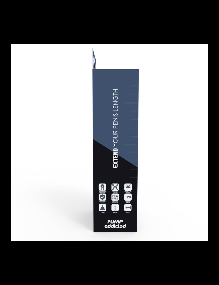 Addicted Cock Pump RX5 With Masturbator  Black