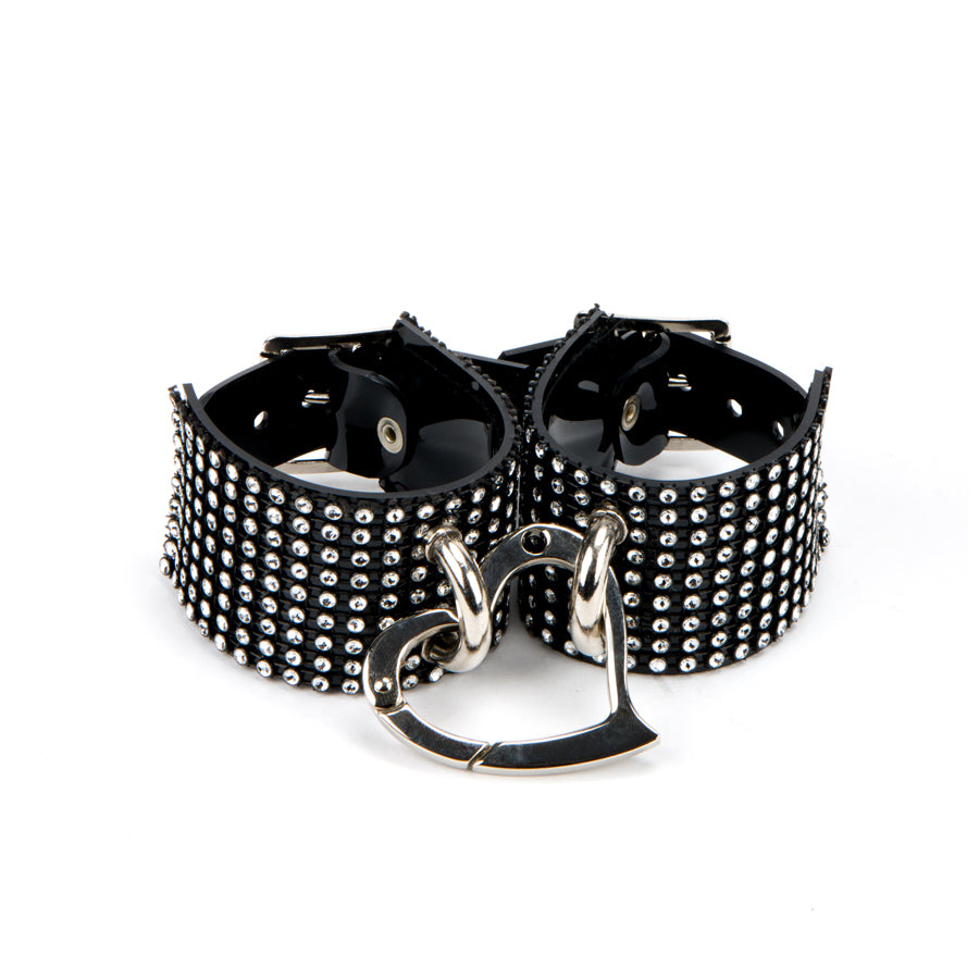 Decorative Handcuffs-Diamante Love Trap