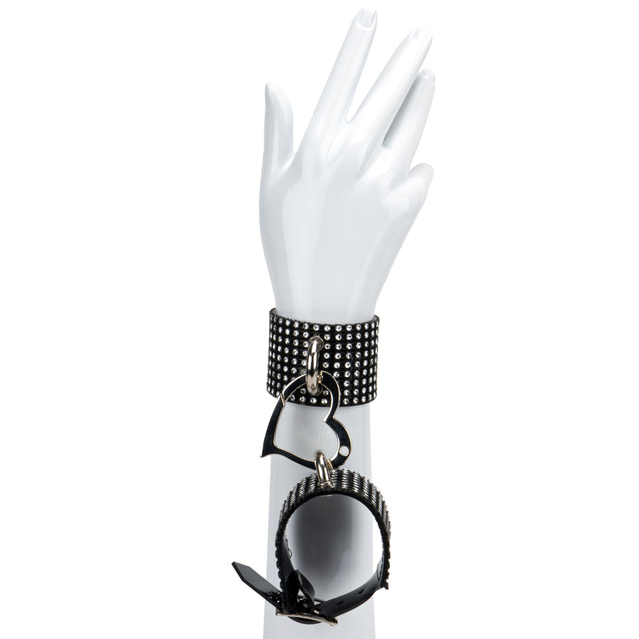 Decorative Handcuffs-Diamante Love Trap