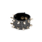 Bangle-Diamante And Spikes