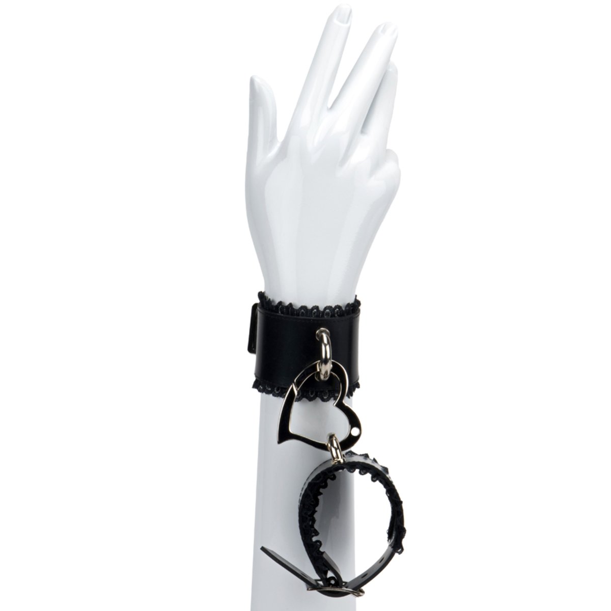 Cuff-Lace Trimmed Love Trap Cuff