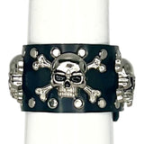 Bangle-Chunky Skull Cuff