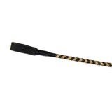 Riding Crop Leather Black/Gold
