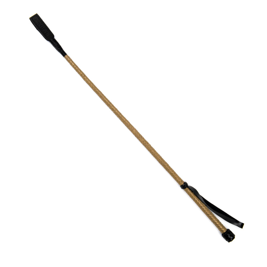 Toy Ridning Crop Riding Crop Leather Gold/Black – Liberation-X