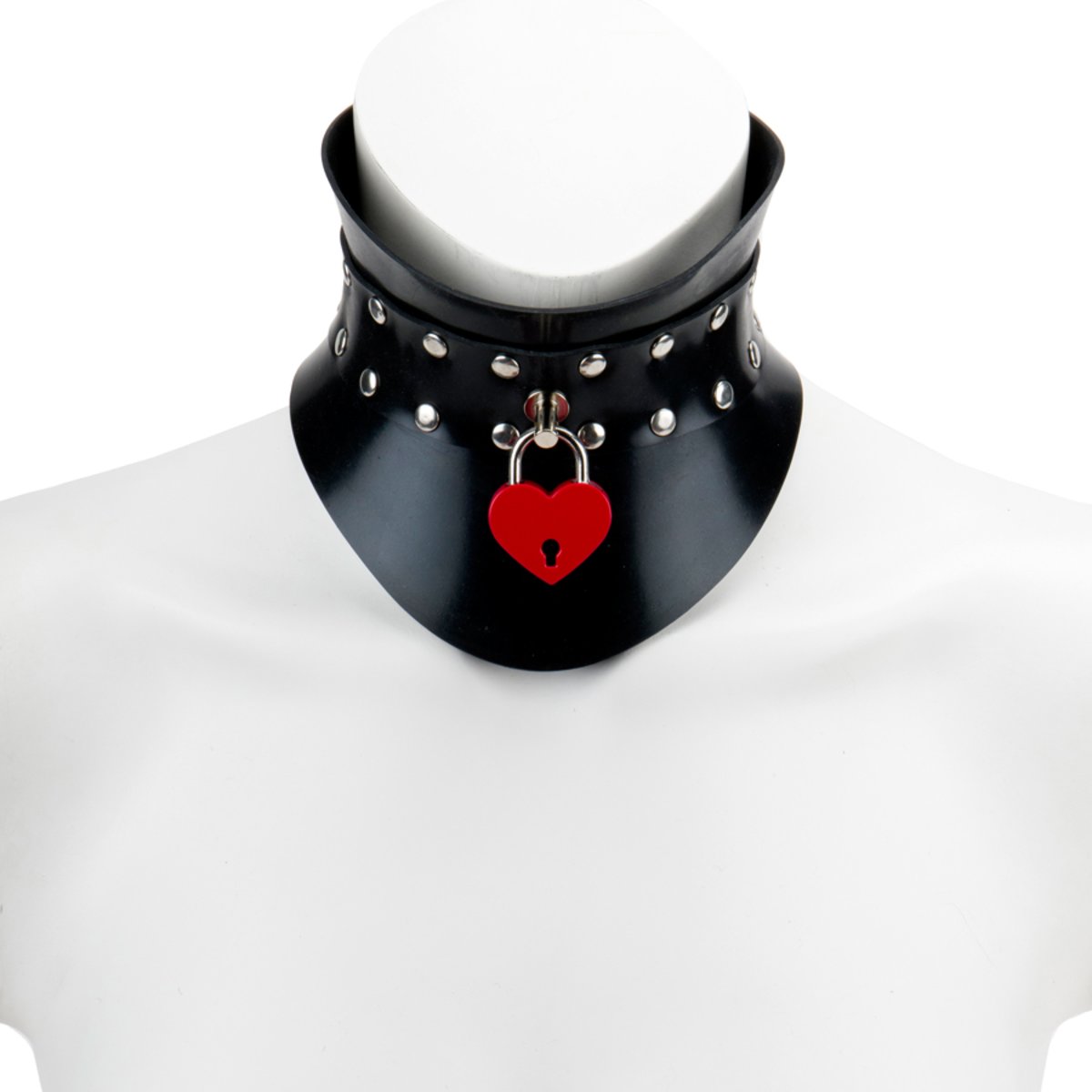 Posture Red Padlock Collar