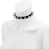 Choker-Pvc With Dog Spikes