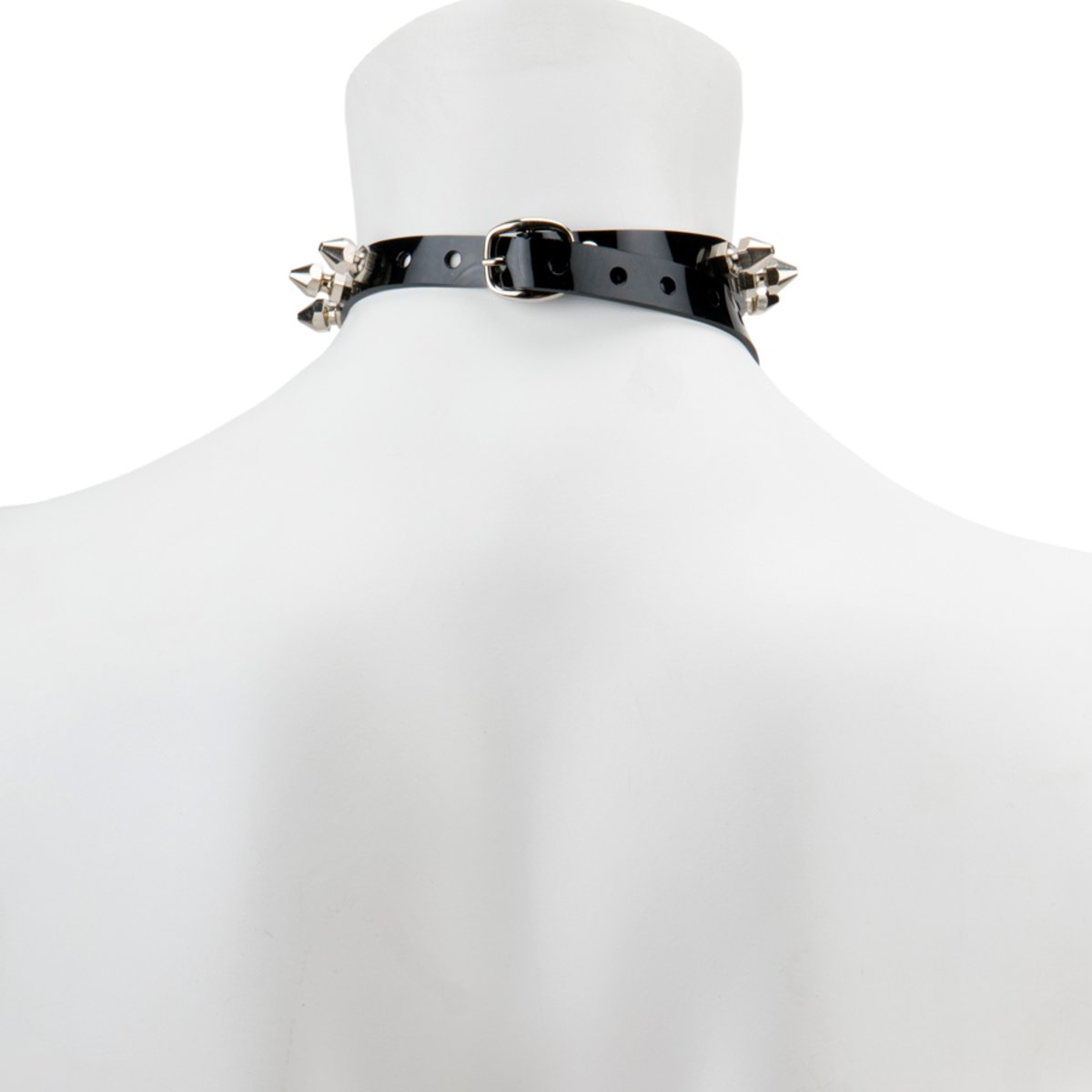 Choker-Pvc With Dog Spikes