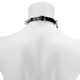 Choker-Pvc With Cone Spikes