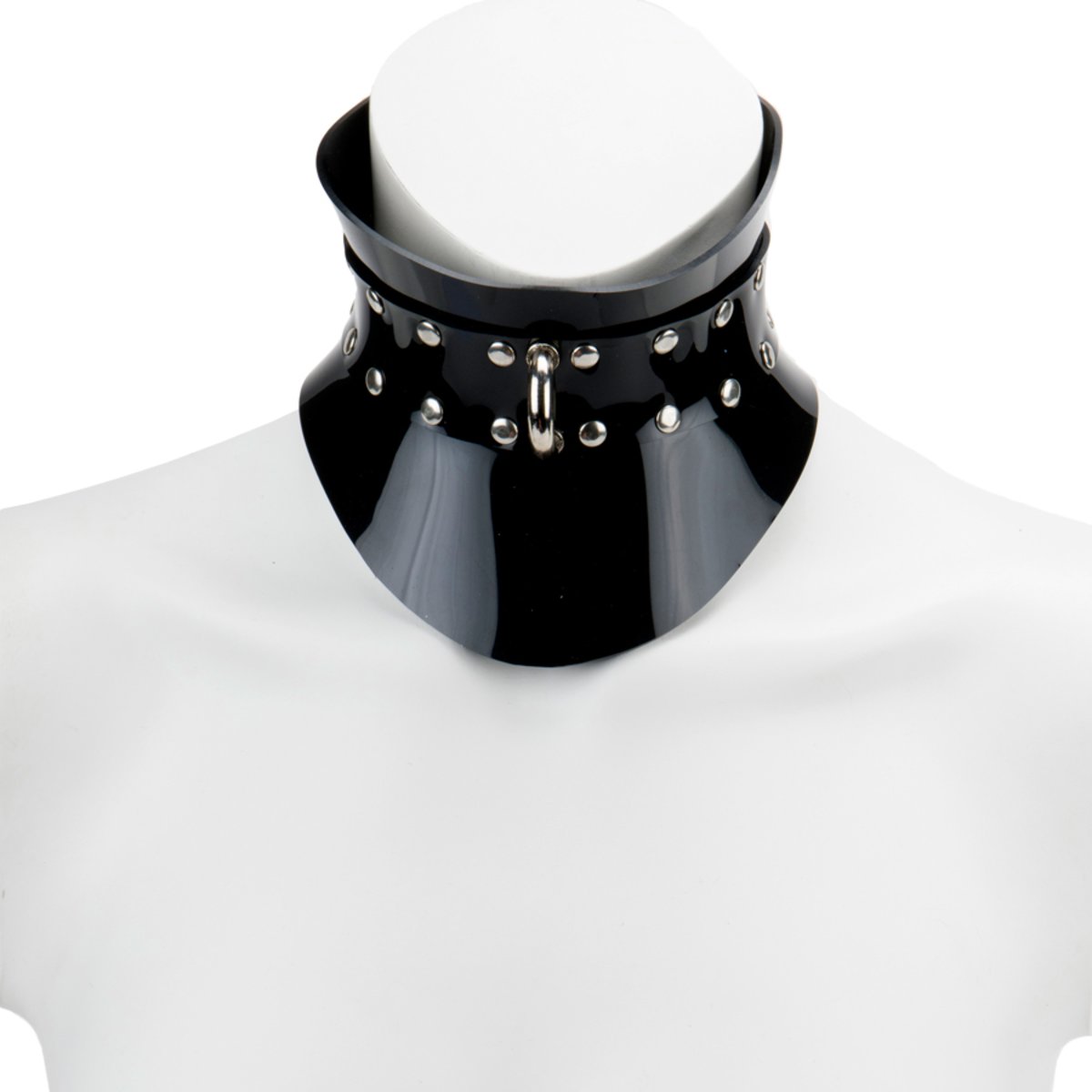 Posture Love Trap Collar Black Pvc Round