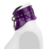 Posture Leather Love Trap Collar Purple Heart
