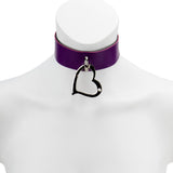 Choker-Leather Love Trap Choker