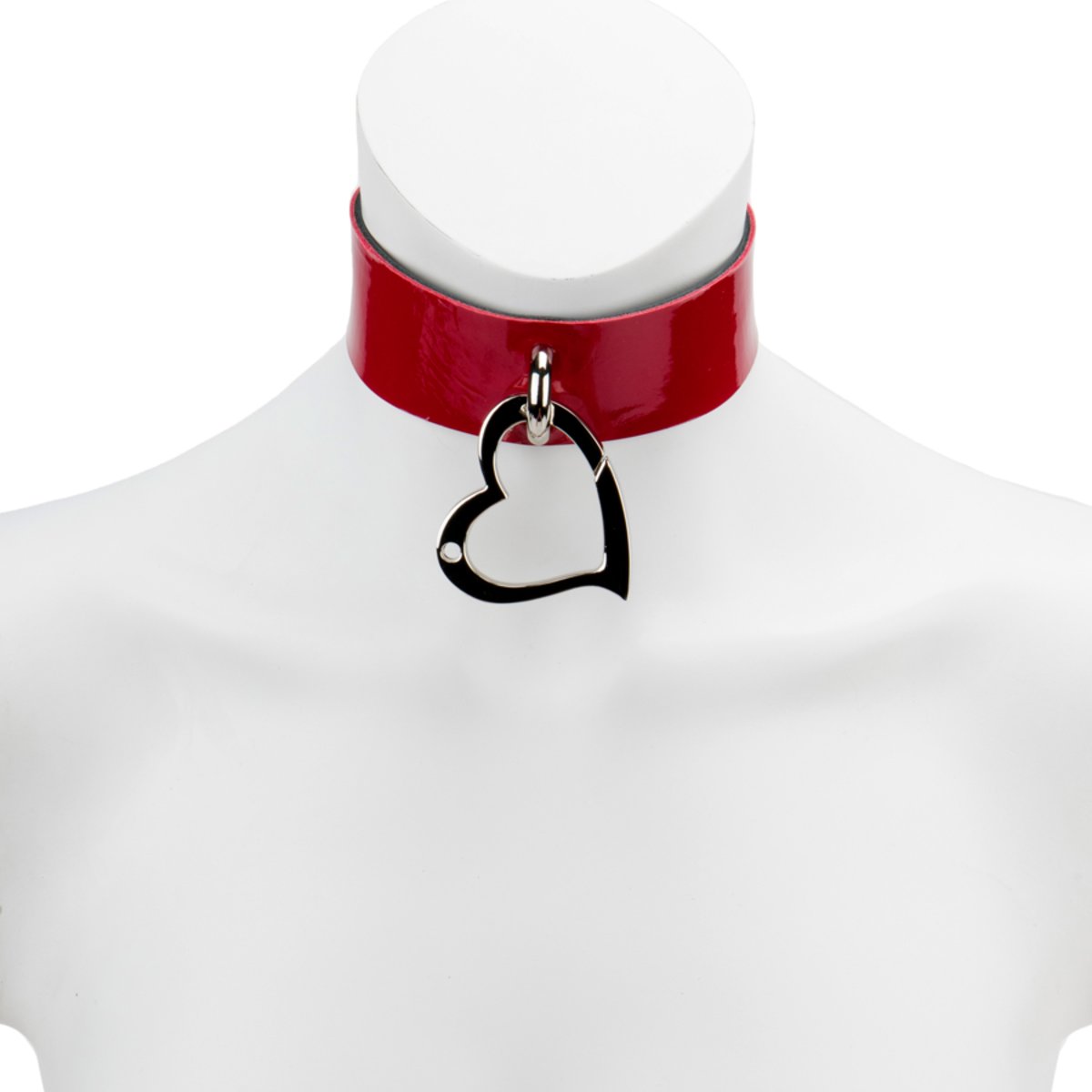 Choker-Leather Love Trap Choker