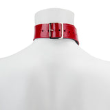 Choker-Leather Love Trap Choker