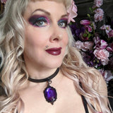 Choker-Baroque Crystal Pendant
