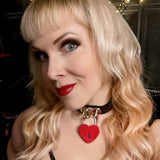 Choker-Large Padlock Choker
