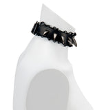 Choker-Lace Trimmed With Claw Spikes