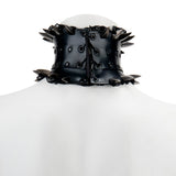 Posture Posture Collar W/ Black Claws And Black Lace