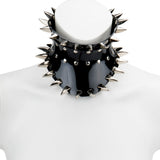 Posture Corset Collar With Silver Claws