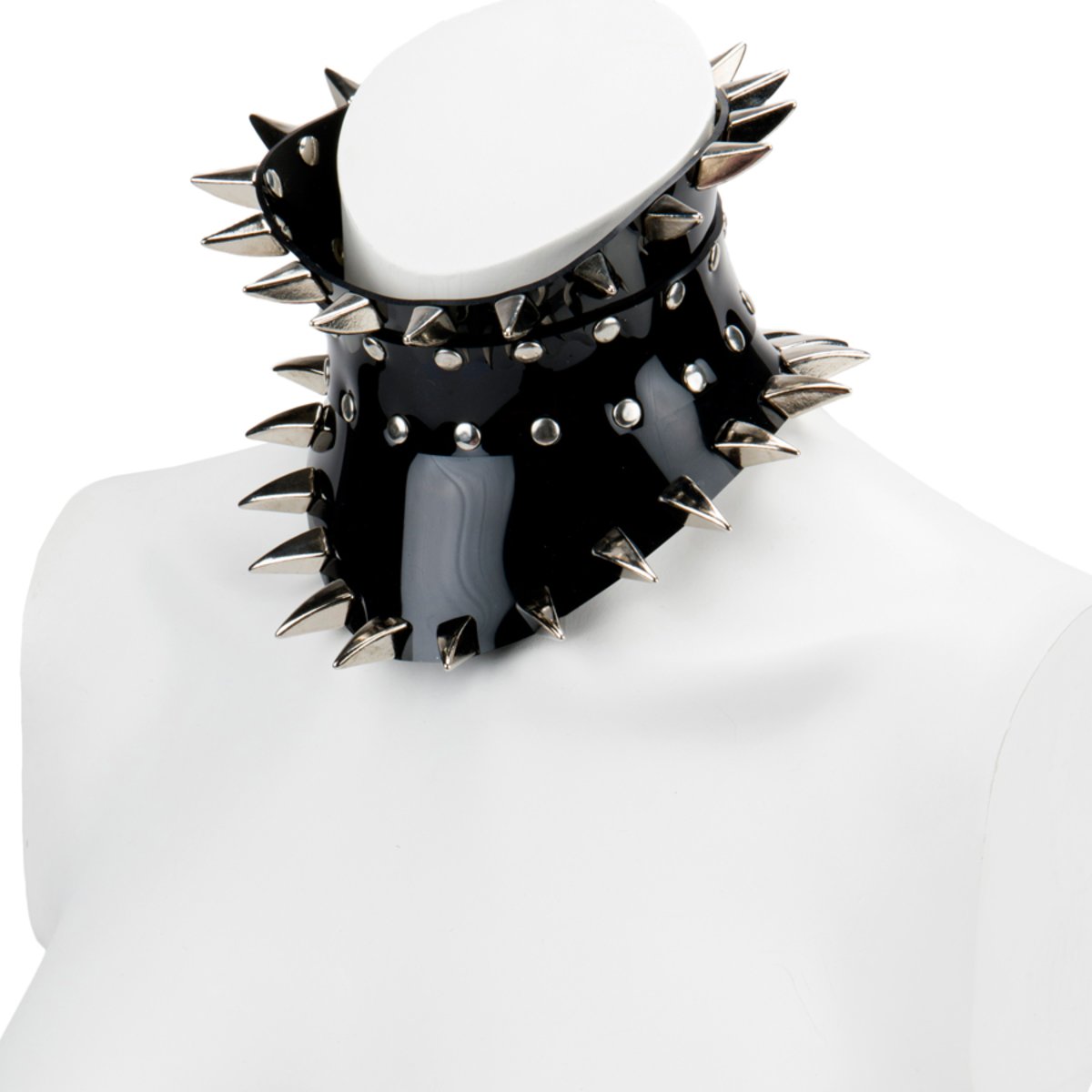 Posture Corset Collar With Silver Claws