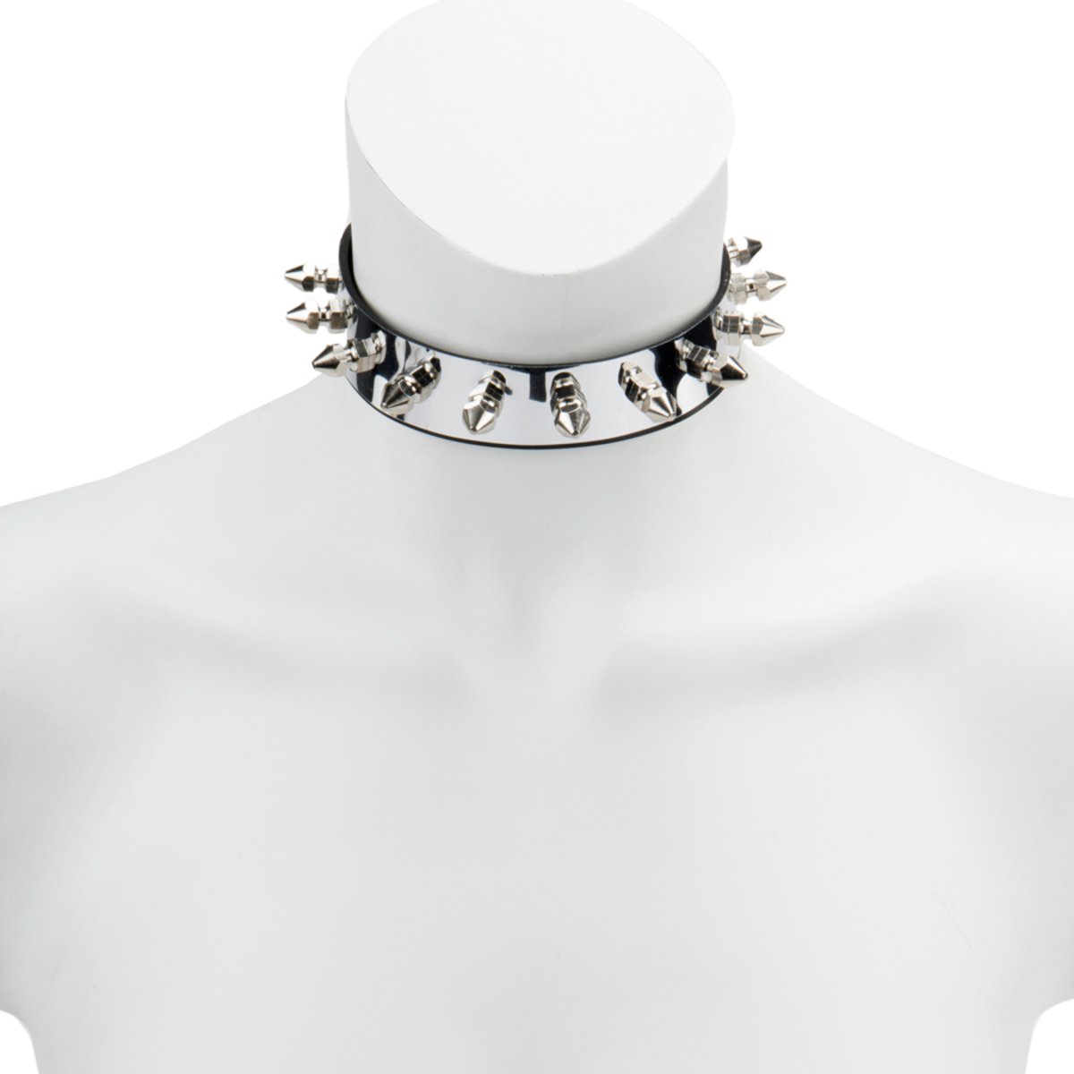 Choker-Mirror With Dog Spike