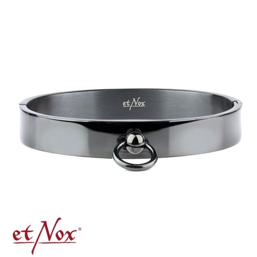 EtNox Bangle Story of O Stainless Steel Black