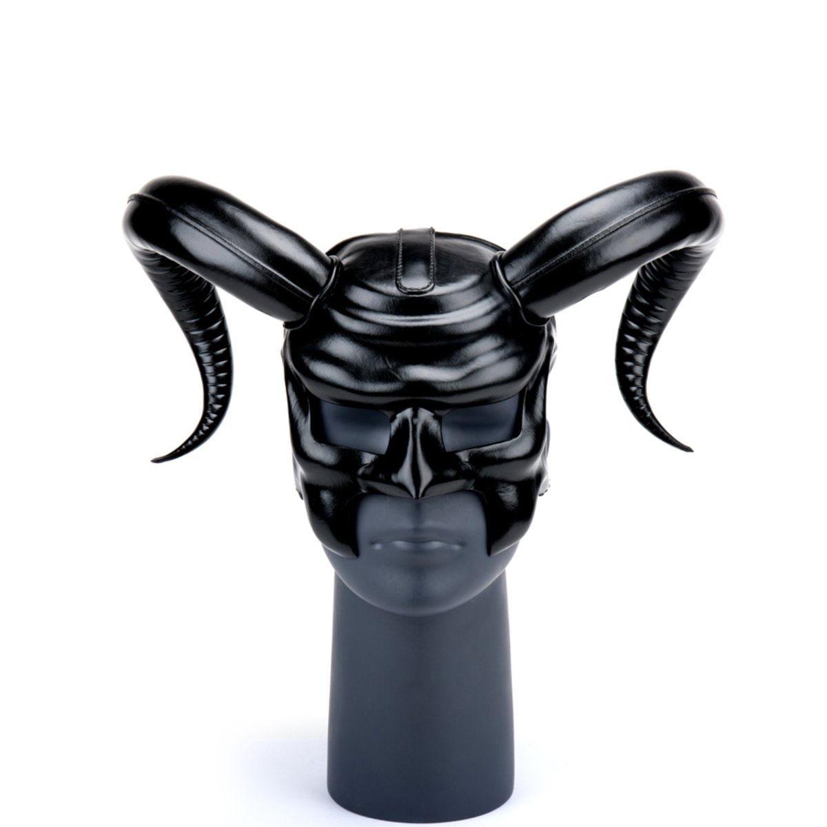 * Satanic Majesty Black Leather Mask