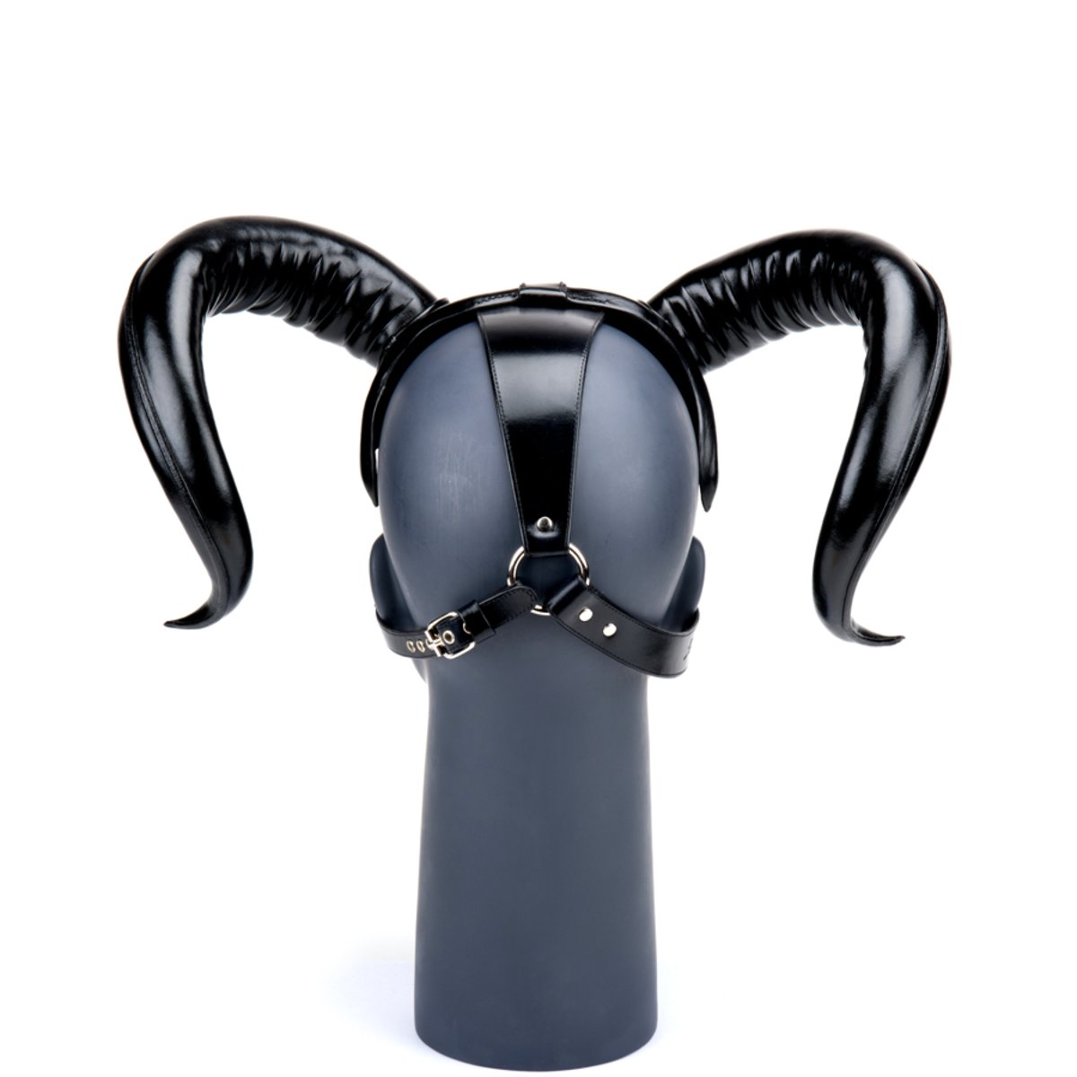 * Satanic Majesty Black Leather Mask
