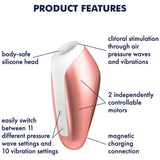 Satisfyer Love Breeze-Copper Clit Stimulator Vibrator