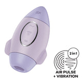 Satisfyer Mission Control Clitoral Suction Stimulator Violet