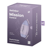 Satisfyer Mission Control Clitoral Suction Stimulator Violet