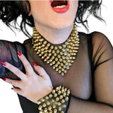 Necklace Large Gold Spike