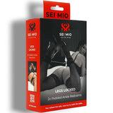 Sei Mio-Legs Locked-Padded Ankle Restraints