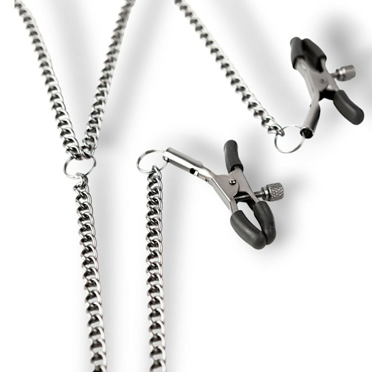 Sei Mio-Triple Tease-Adjustable Nipple And Clit Clamp Set