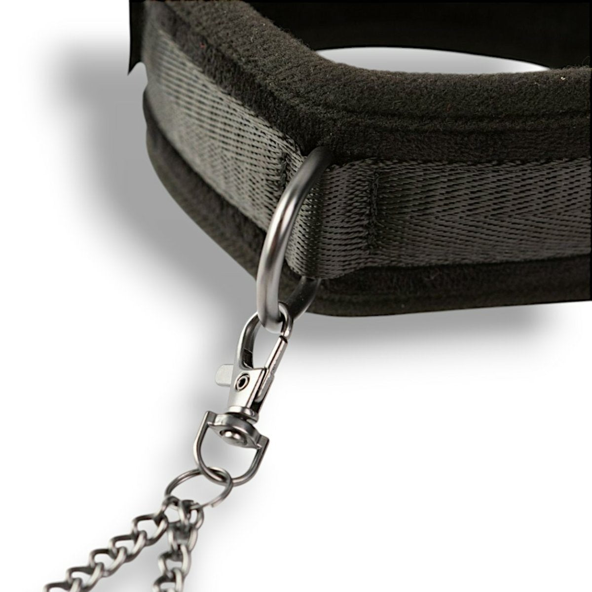 Sei Mio Twin Tweaks-Velvet Collar With Nipple Clamps