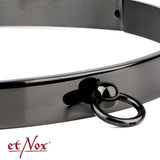Choker Story Of O Black Stainless Steel
