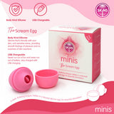 Skins Minis The Scream Egg Clit & Nipple Stimulator