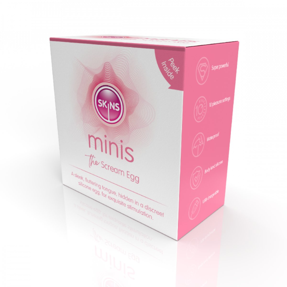Skins Minis The Scream Egg Clit & Nipple Stimulator