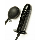 Dildo-Small Inflatable Black Dildo