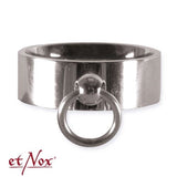 EtNox Story of O Stainless Steel Ring 8mm